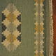 Mat Swedish Rollakan, wool woven hand, Sweden, 1950 - 90x165cm