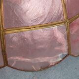 Pink mother-of-pearl chandelier