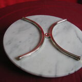 marble cheese tray and removable handle