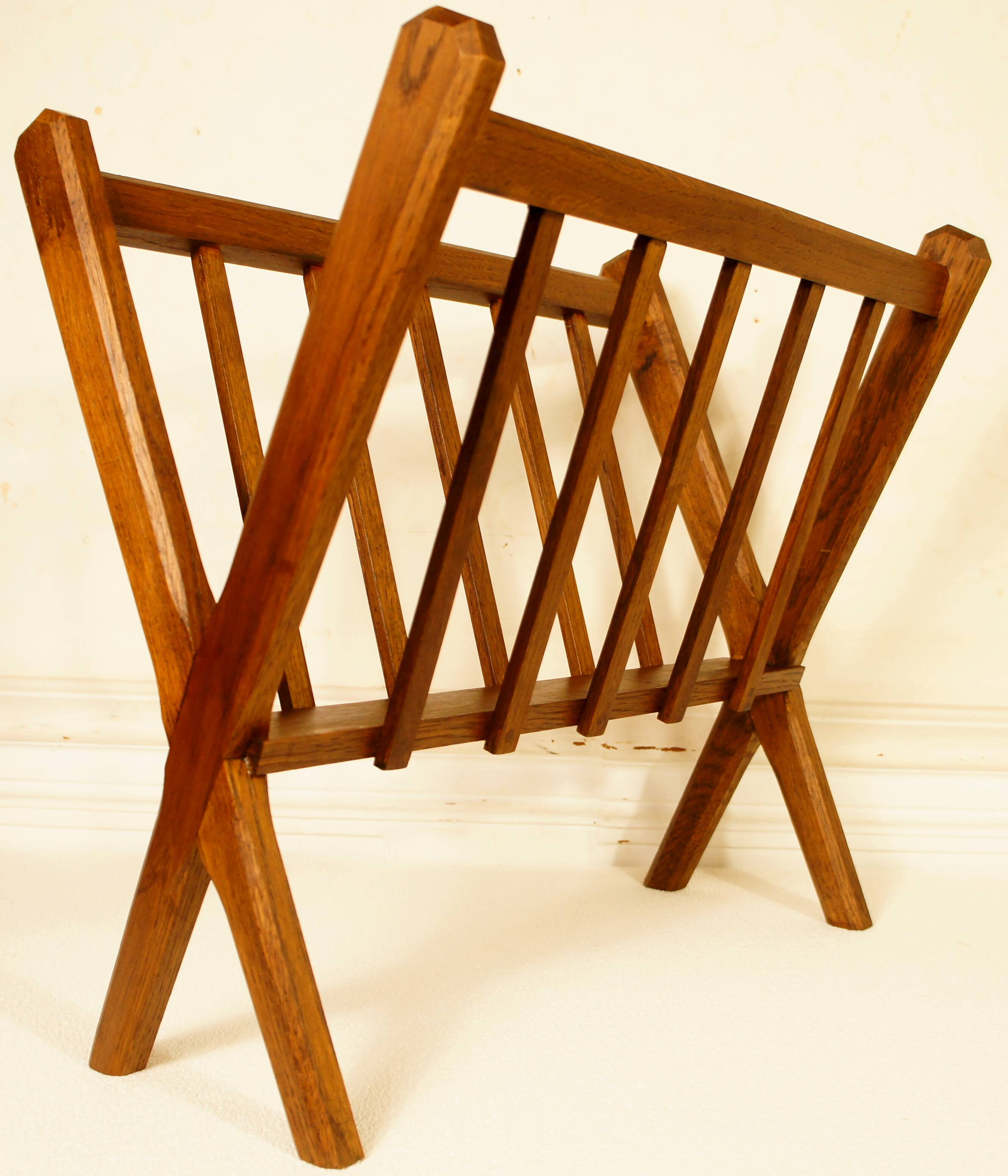 Vintage oak magazine