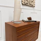 Teak chest of drawers