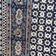 Embroidery kalamkari fabric