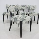 4 1950s Jindrich Halabala dining chairs,Czechoslovakia