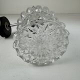 Vintage metal and glass wall light.