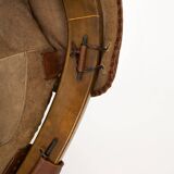 Canapé 2 places brutaliste italien par Luciano Frigerio