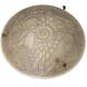 Art Deco molded glass pendant light