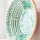 Spanish Revival Lebrillo Ceramic Bowl, Hand-Painted Granada Pottery, Bird