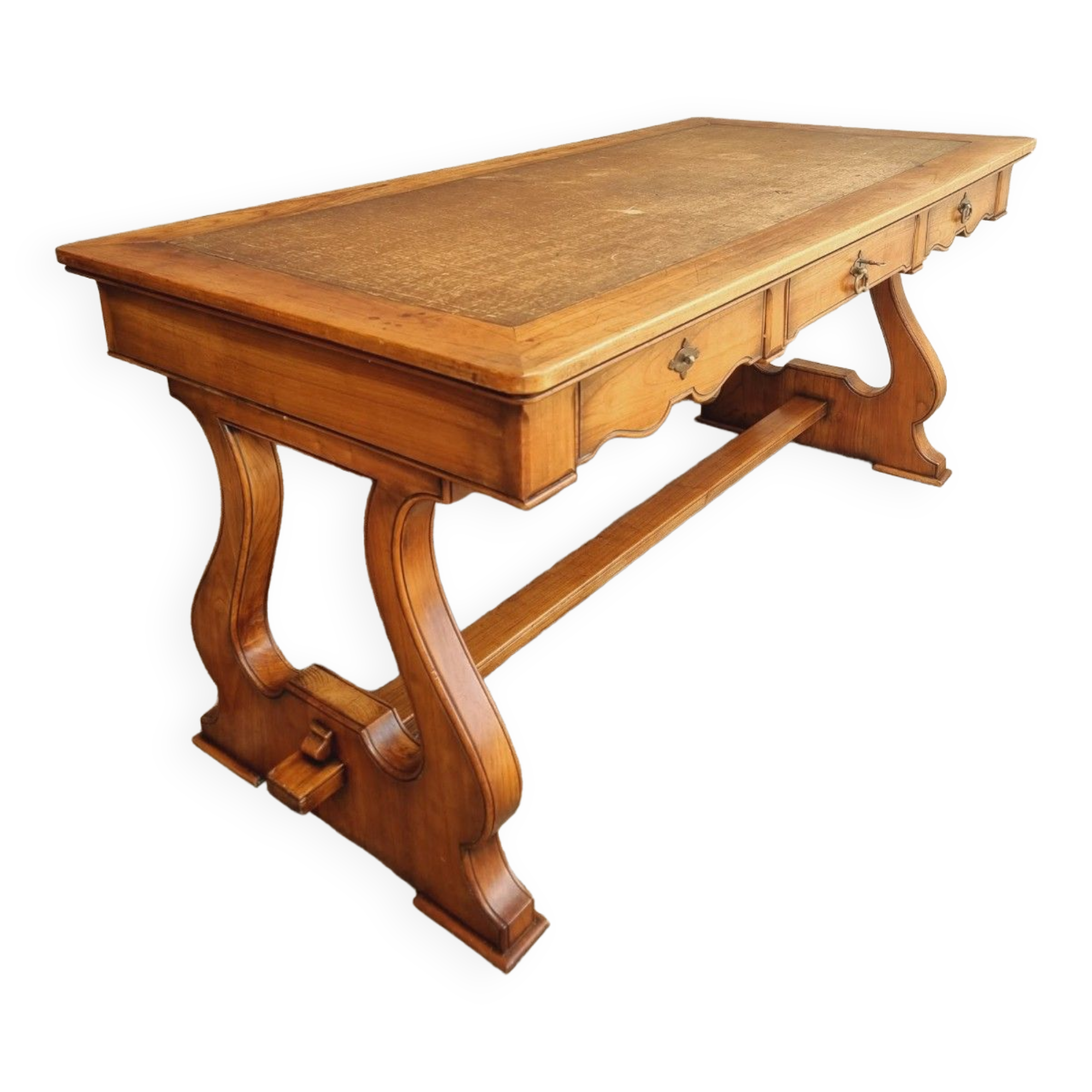 Antique table desk table N.V. Paerels