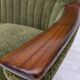1970s, Norwegian vintage 3-seater sofa, teak wood.
