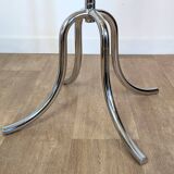 Chrome parrot coat rack