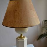 Le Dauphin lamp with cork lampshade