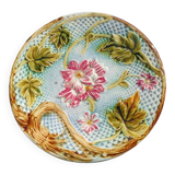 3 Flower barbotine plates