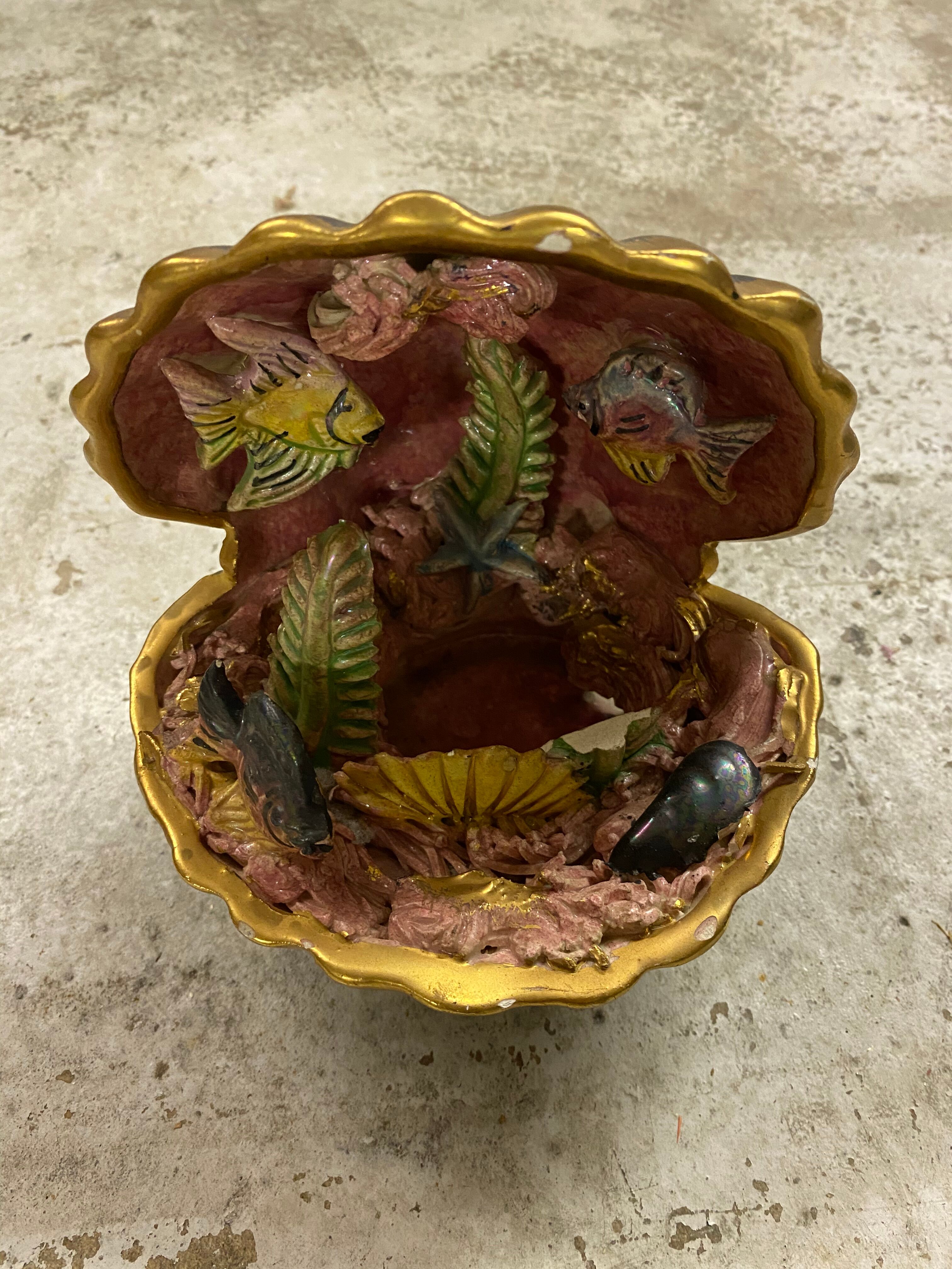 Vallauris ceramic lamp set