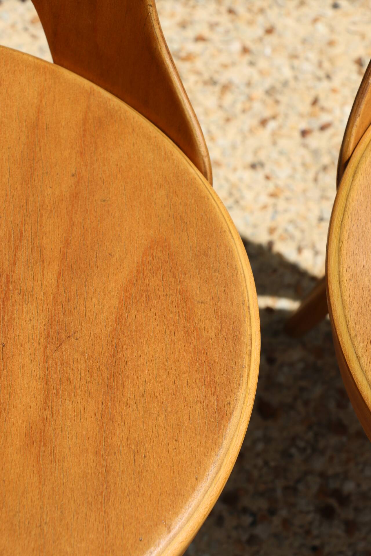5 chaises baumann « dove »