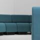 Vintage large modular round sofa by Don Chadwick for Herman Miller