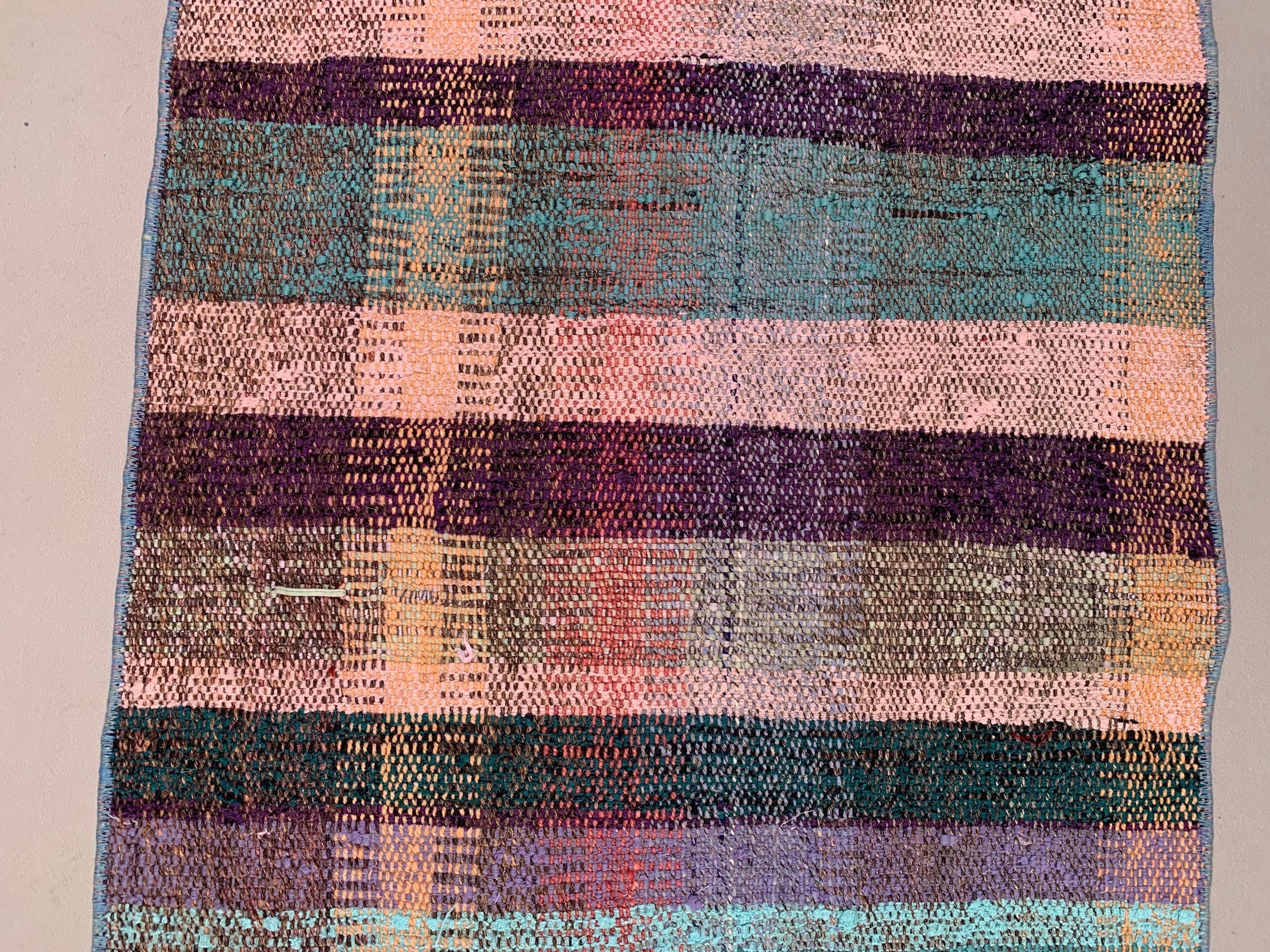 Old Turkish narrow Kilim Runner 336x50 cm shabby chic, vintage kelim