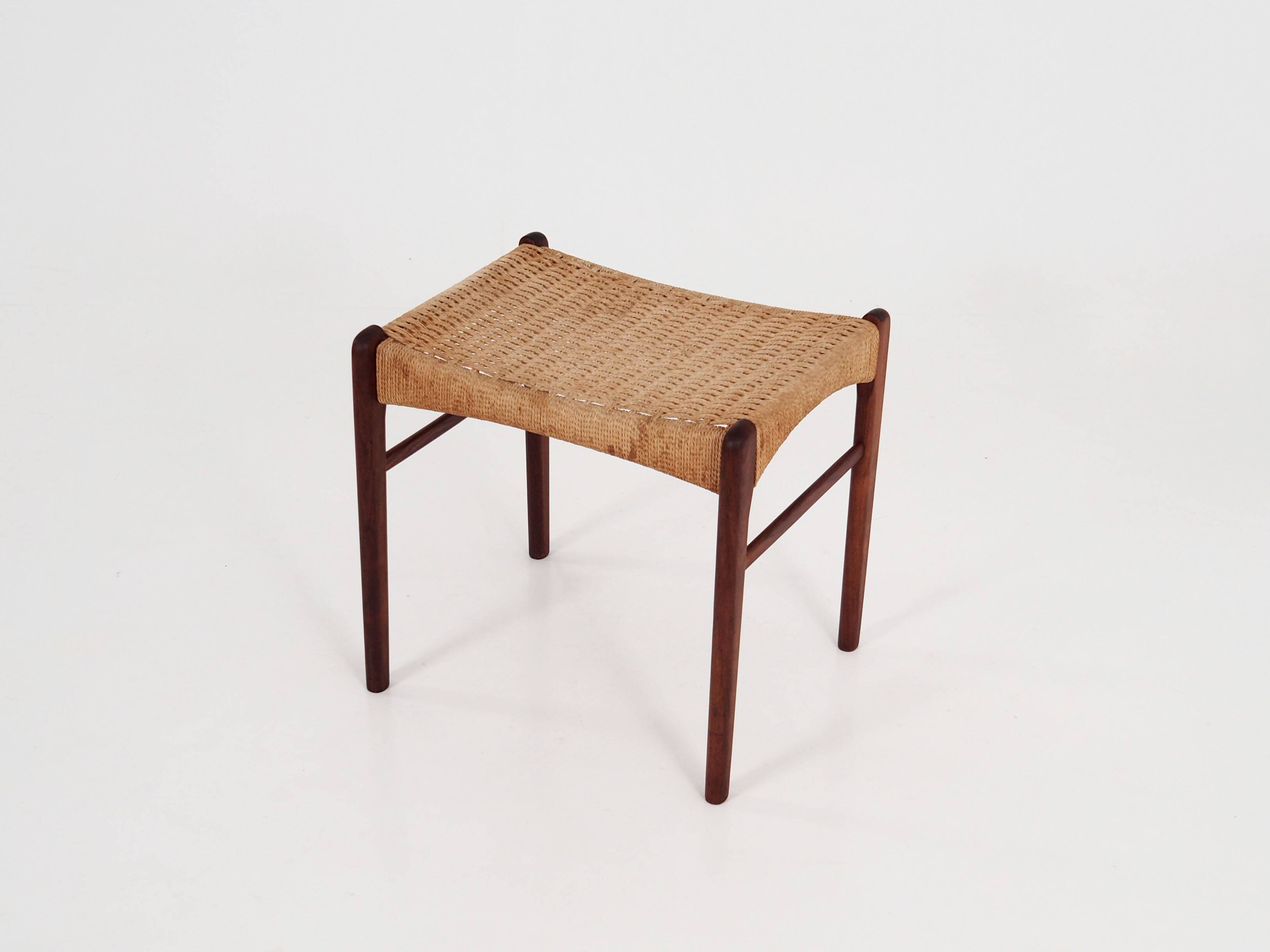 Rosewood footrest, Danish design, 1970s, production: Denmark