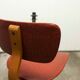 Workshop chair 1950 feet compass skaï red atypical