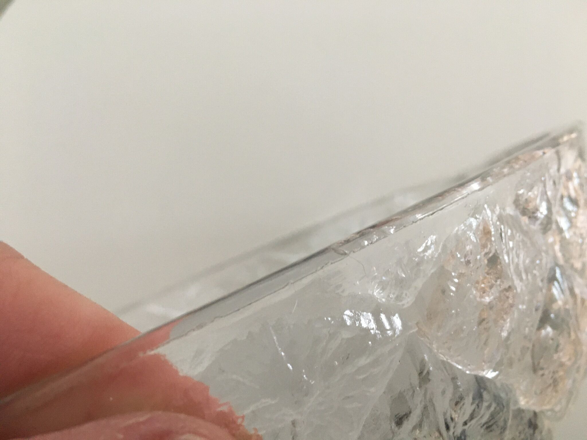 Pineapple dessert service