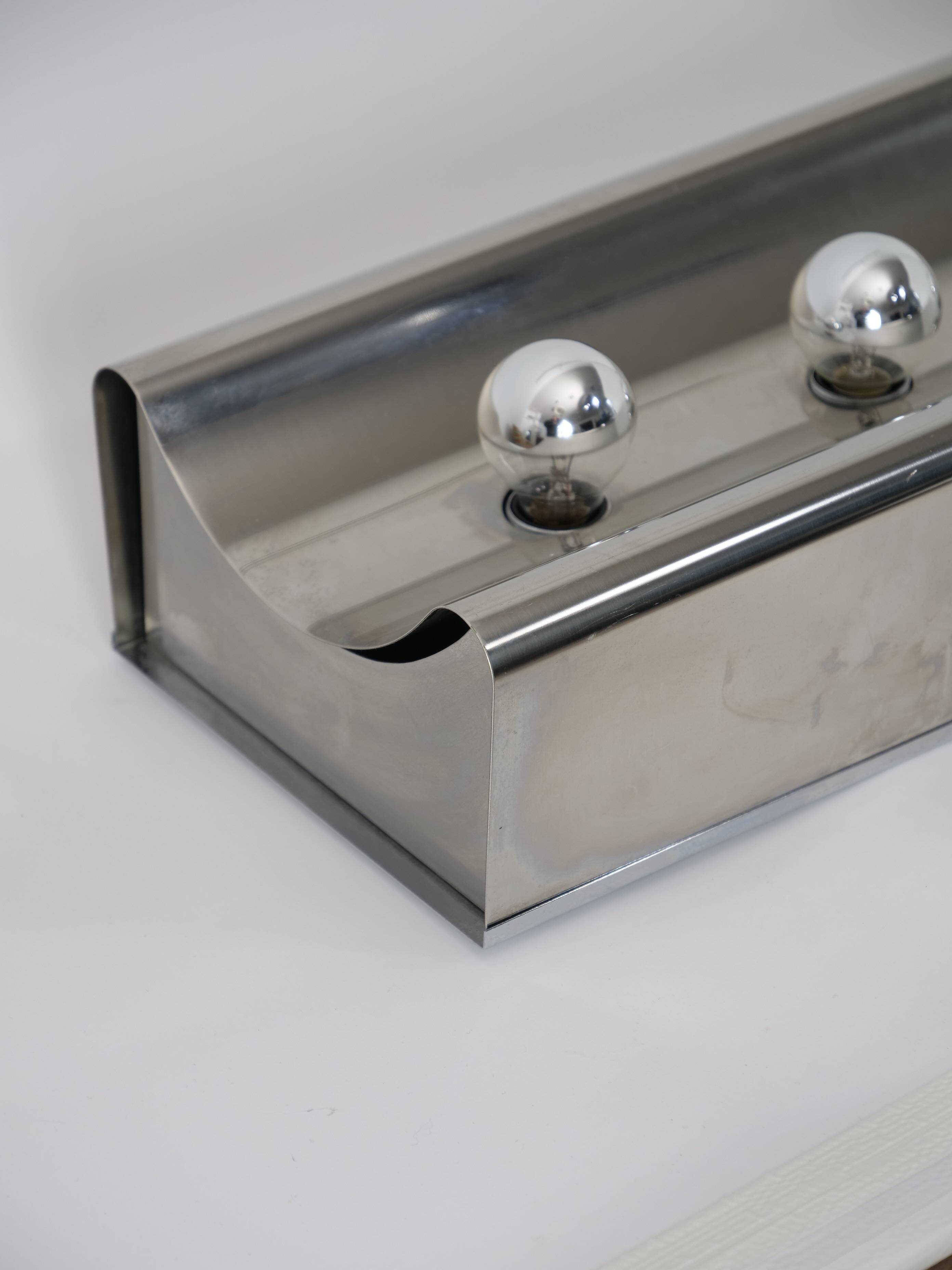 Applique Murale design Reggiani acier Inox