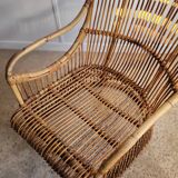 Rattan carrier chair
