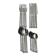 Set of 20 vintage twisted metal cutlery