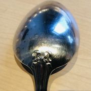 Ensemble de 6 couverts 12 pièces en métal argenté