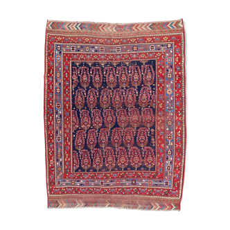 Tapis persan ancien de afshar 132x176cm