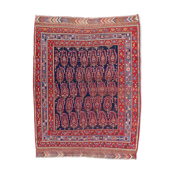 Very nice ancient Persian carpet of Afshar 132x176cm