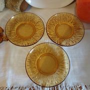 Large vintage glass cups by Vereco