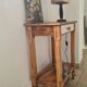Country chic console side table