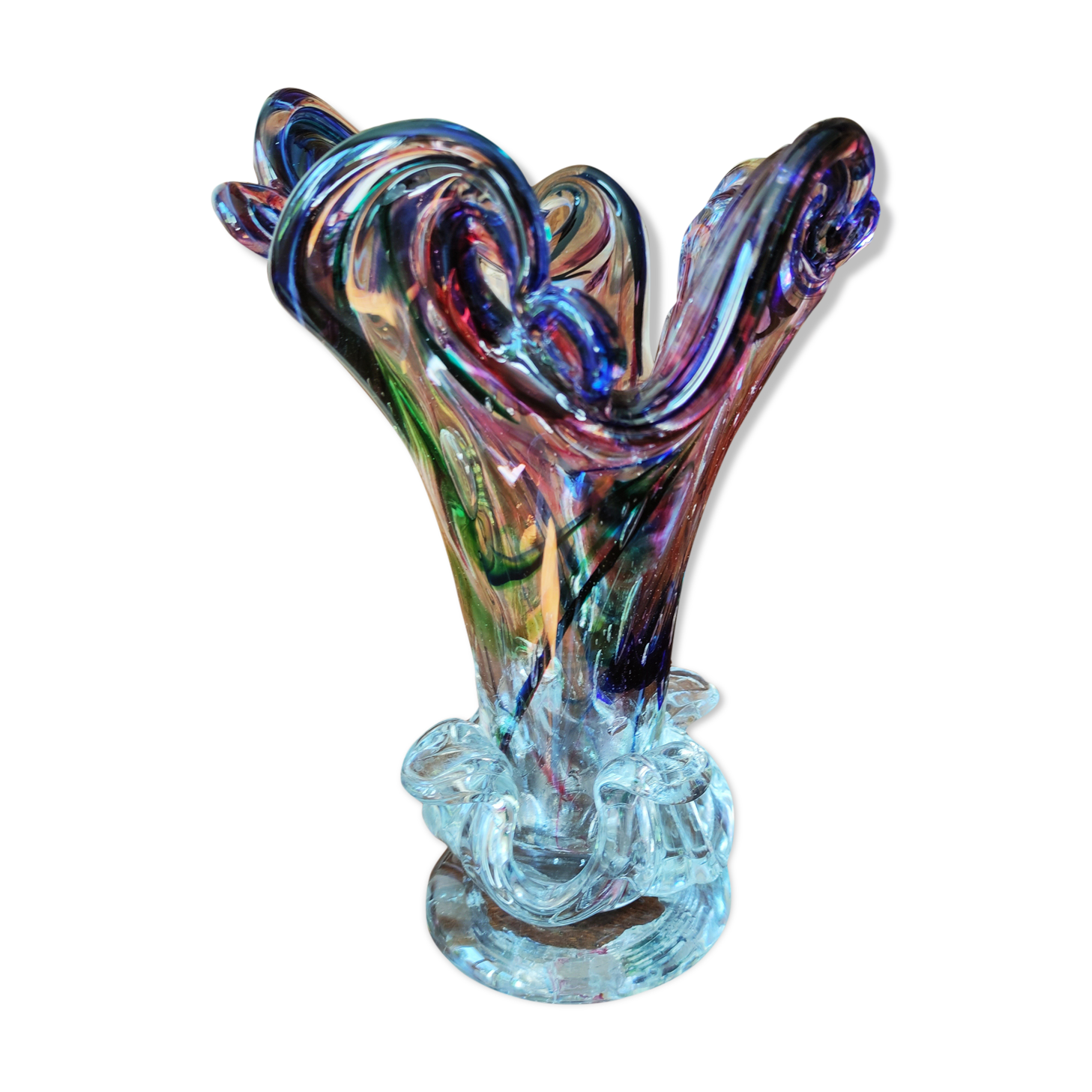 Retro crystal vase