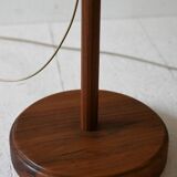 Paire de lampadaires en teck par Carl Malmsten