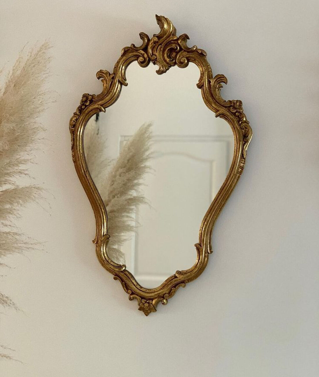Baroque style mirror  40x70cm