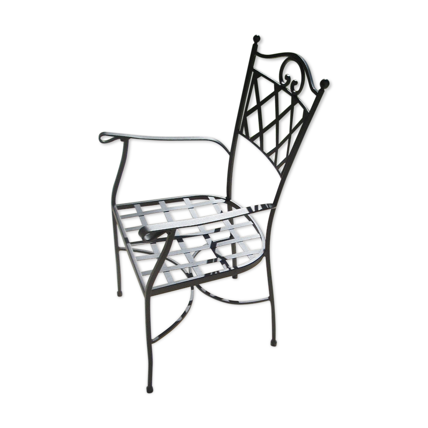 Iron armchair