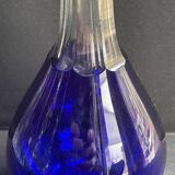 Large overlay cut crystal carafe (Roemer)