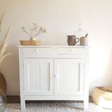 Old white Parisian buffet