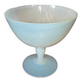 Coupe ou rivière en opaline piédouche