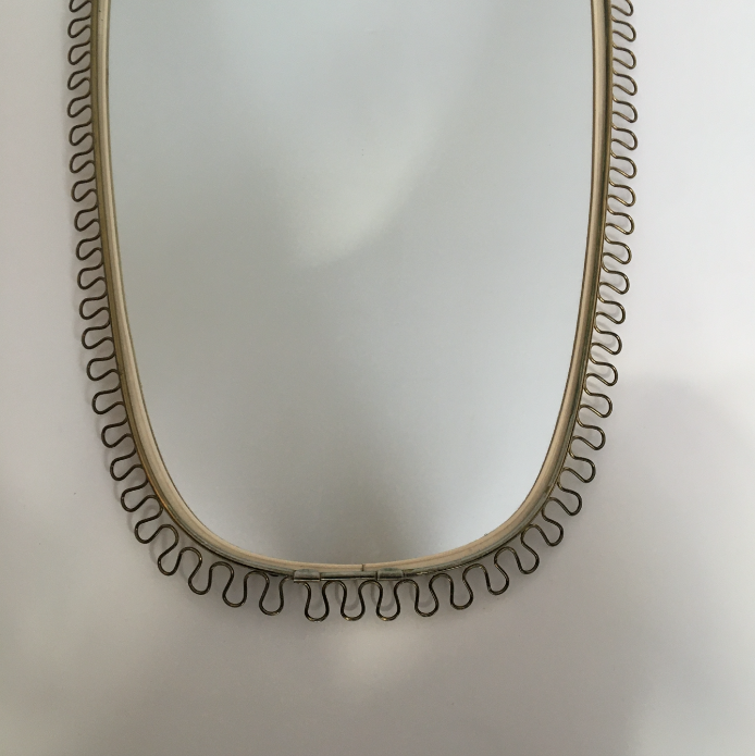 Vintage free-form mirror