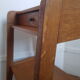 Wooden bedside table