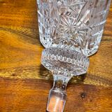 Carbed glass decanter