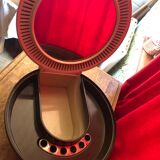 Coiffeuse maquilleuse vintage en plexiglas années 70
