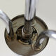 Vintage Chrome Three-Armed Ceiling Lamp from Instala Decin, 1950s