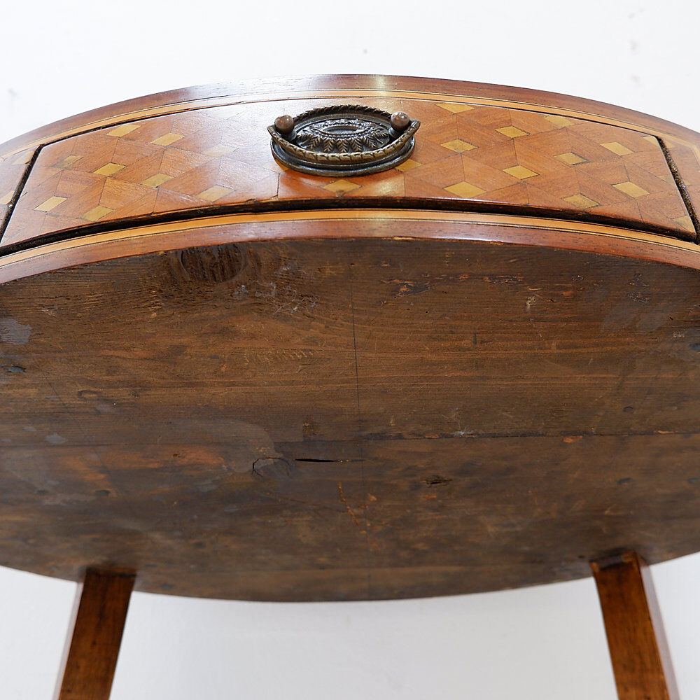 Table bouillotte style Louis XVI, France, 1800s
