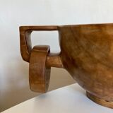 Modernist monoxyl wood cut 1960