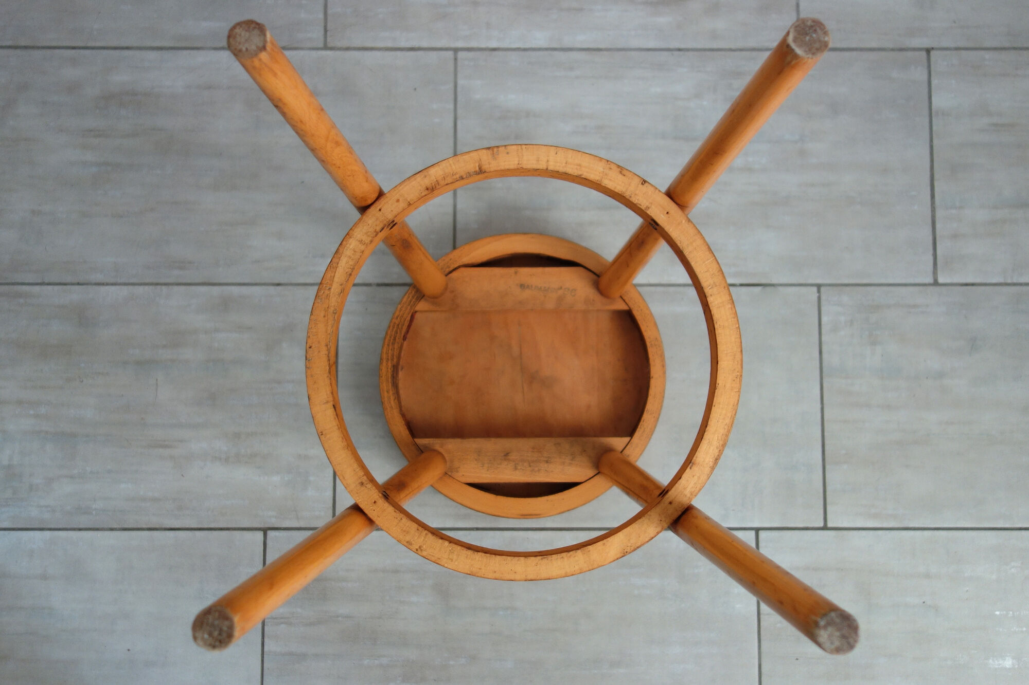 Vintage Baumann top stool