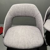 Duo of chairs barrel 1950
