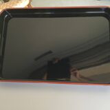 Lacquered wooden tray