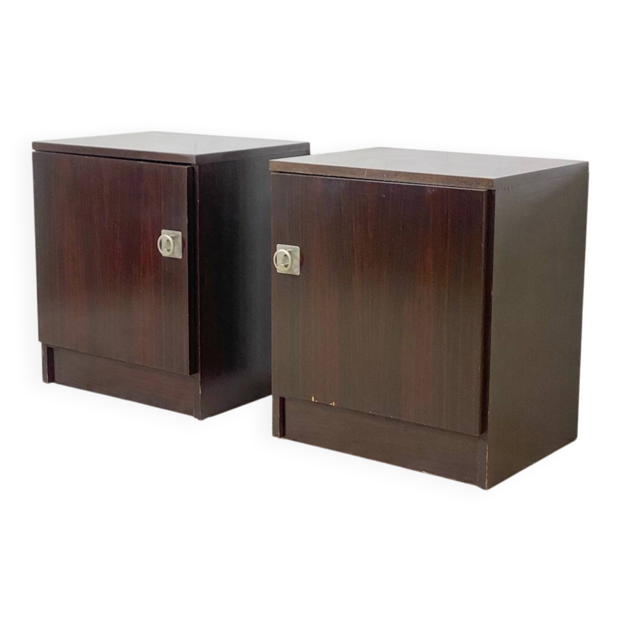 Pair of vintage 1970s bedside tables.