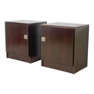 Pair of vintage 1970s bedside tables.